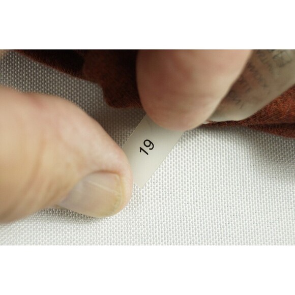 Peruvian Connection Light Weight Long Sleeve Sweater Burgundy Size 16 Long - Picture 8 of 13